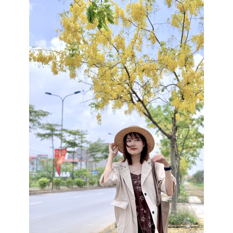 Áo Blazer Ngắn Tay Có Túi Hiện Đại, Áo Vest Quảng Châu