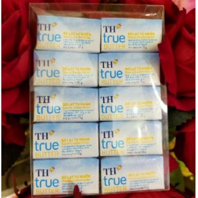 Bơ lạt TH Truemilk vỉ 10 hộp mỗi hộp 10g