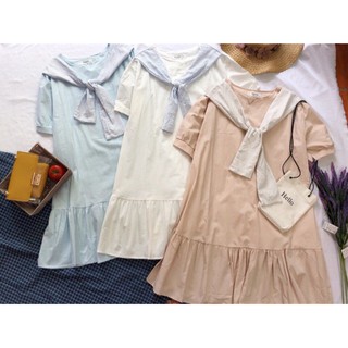 Váy Babydoll Nữ Vạt Vai 🍑xả kho🍑 Chất Đẹp Hàng Xuất Xịn nana store hn