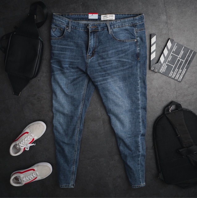 (BIGSIZE - size 40-42) QUẦN JEAN NAM HÀNG XUẤT SIZE LỚN - 02 MÀU XANH CO GIÃN | BigBuy360 - bigbuy360.vn