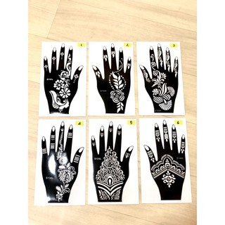 Khuôn vẽ phong cách Henna