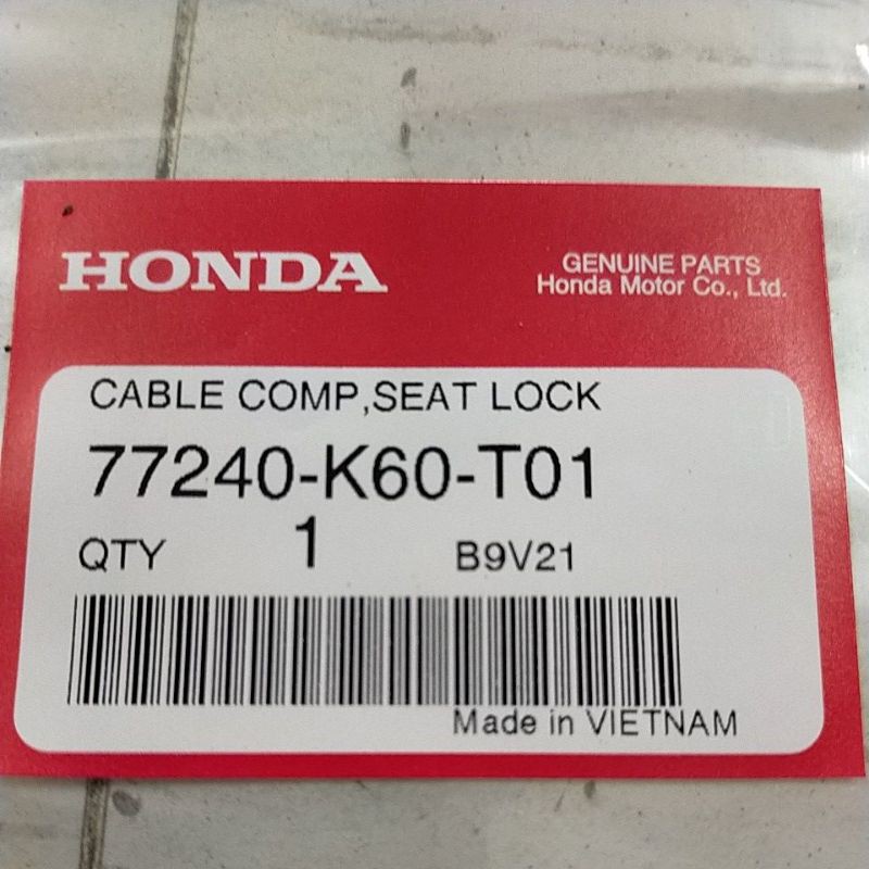 Dây kéo yên ( Mở Yên ) Honda Vario 150/ Click Thái