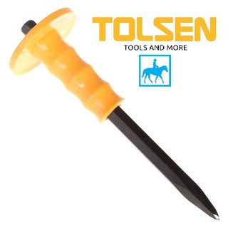 Tolsen mũi đục sắt mũi nhọn đục tường bê tông 250mm cold chisel 25082
