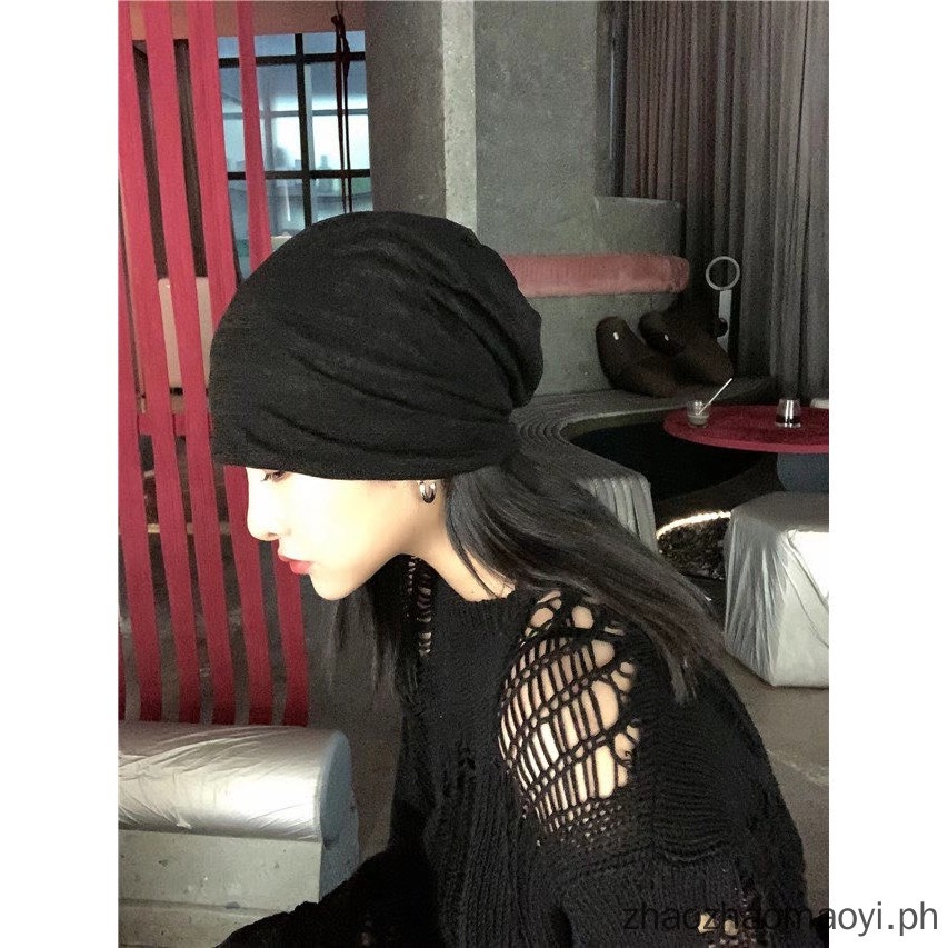 Mũ trùm đầu chống bụi bẩn thoáng khí in hoạ tiết cho nam và nữ