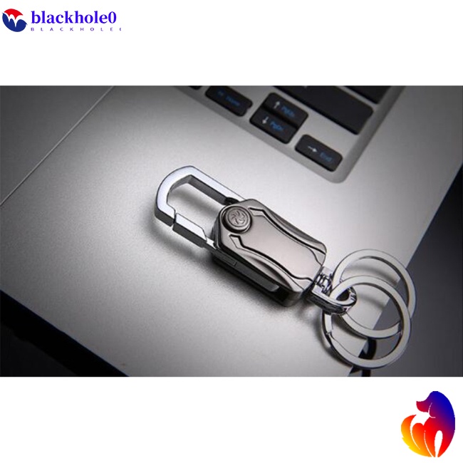 BH Mini Spinner Key Chain Metal Bottle Opener Key Organizer Wallet Rotatable Finger Gyro Car Key Ring Key Holder