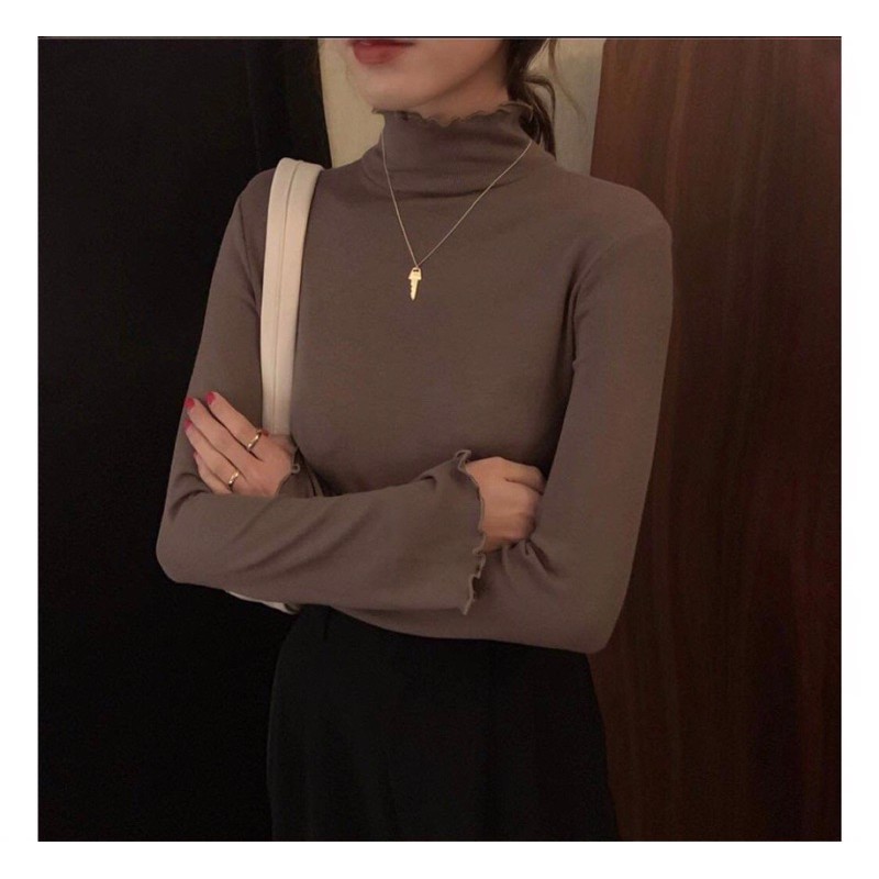 Áo thun cổ 3 phân bèo