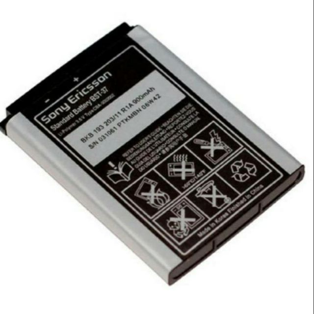 Pin Sony BST37 cho Sony Ericsson K750i W800i W810i K618 Z710 có bảo hành