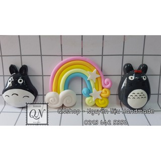 Set Charm  nhựa chủ đề động vật số 1 (3 cái)
