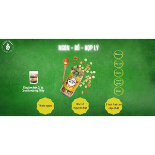 Hạt mix dinh dưỡng NUTRITERY Mixed Nuts Plus 520 gram