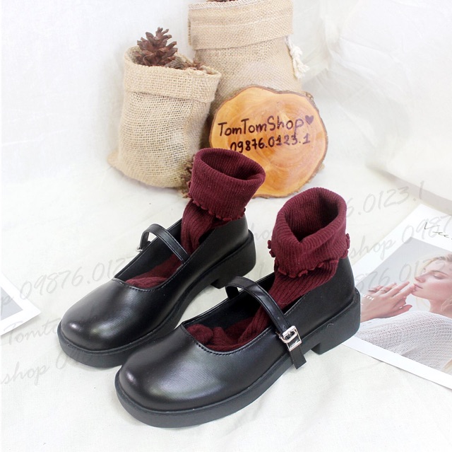 [CÓ SẴN] Giày mary jane búp bê quai ngang oxford ulzzang - CÓ CLIP - ảnh thật | BigBuy360 - bigbuy360.vn