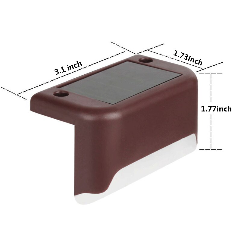 Bộ 4 đèn năng lượng mặt trời chống thấm nước trang trí sân vườn