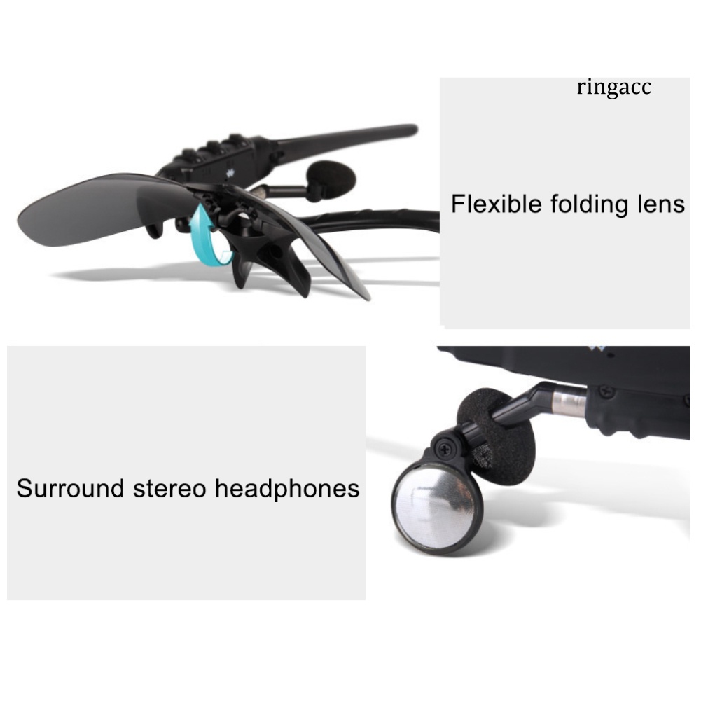 Kính mát tích hợp tai nghe Bluetooth có míc cao cấp