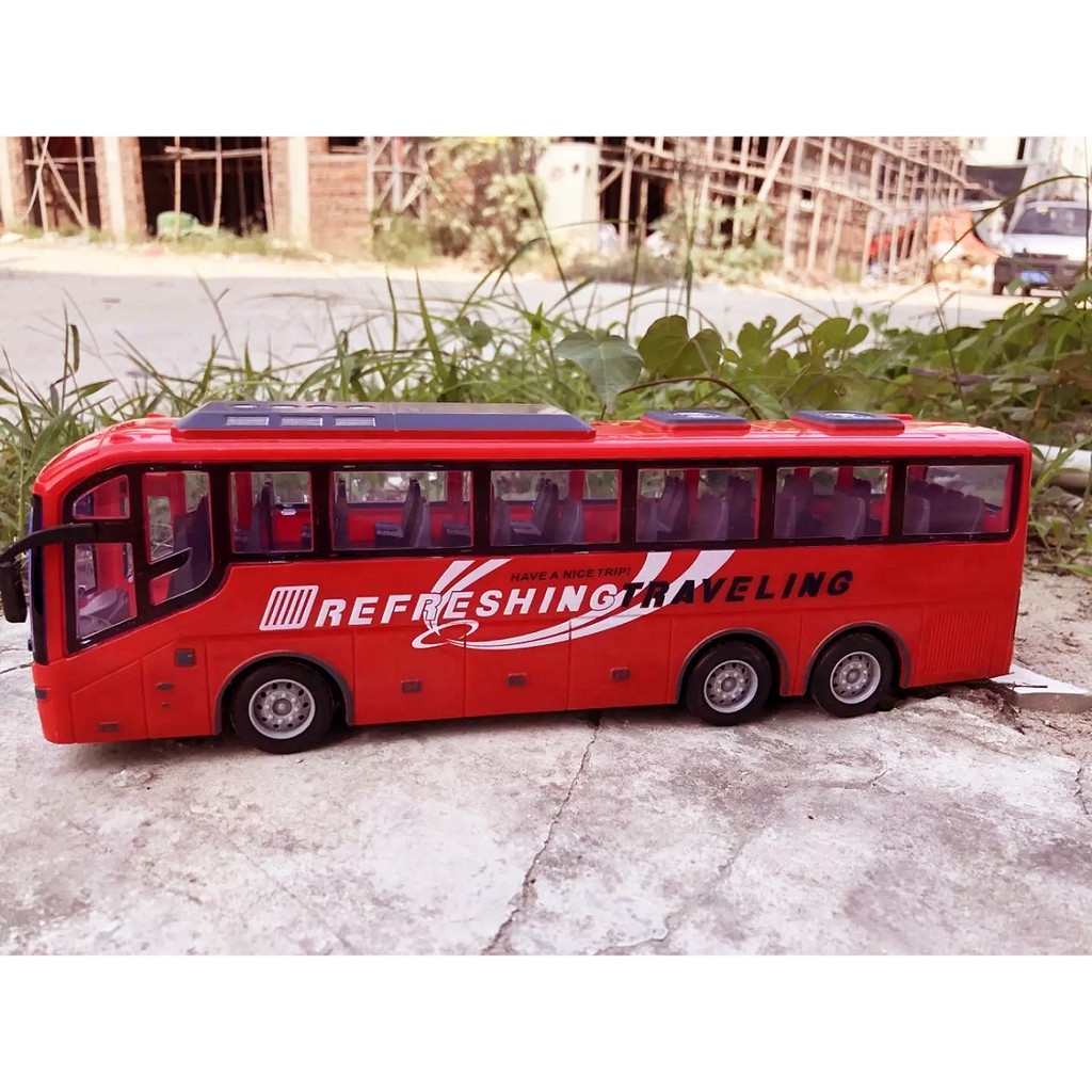 Xe Điều Khiển,Xe Bus City Điều Khiển Từ Xa 4 Chiều Tốc Độ Cao , Tỷ lệ 1:30 Siêu To, Có Đèn Pha Simbatoy99