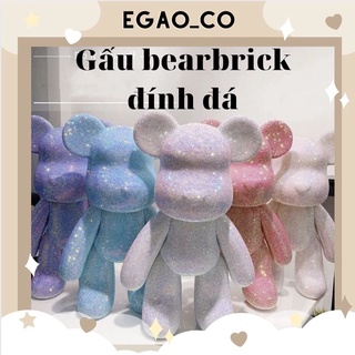 GẤU BEARBRICK ĐÍNH ĐÁ TRANG TRÍ HANDMADE DIY