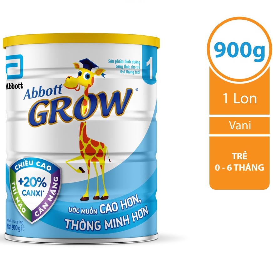Sữa Bột Abbott Grow 1 900g #1