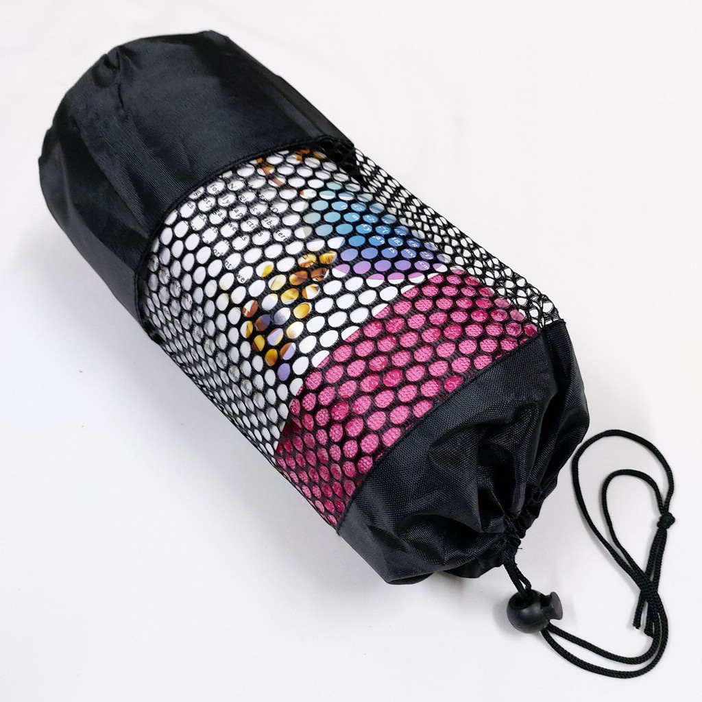 Khăn trải thảm yoga hạt silicon bám thảm tốt 183x63cm