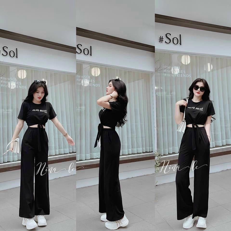 [FREE SHIP] SÉT BỘ NỮ TICI ÁO LỬNG QUẦN SUÔNG RỘNG SIÊU HOT CHO CÁC BẠN GÁI XINH NV VLTN FASHION