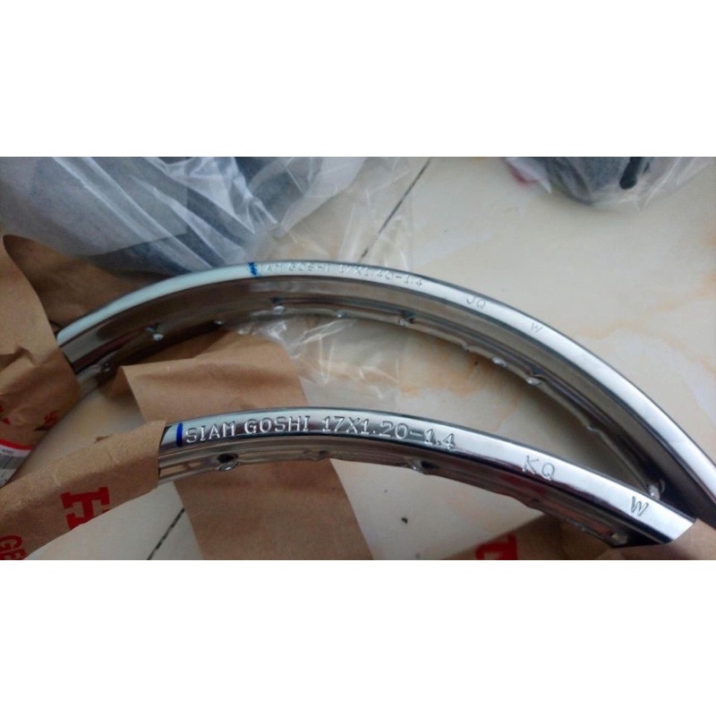Niềng Sắt ThaiLand SIAN GOSHI  Size 1.2 1.4 1.6 ////