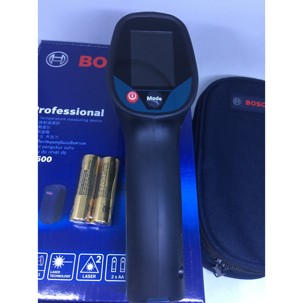 Máy dò nhiệt độ môi trường Bosch GIS 500