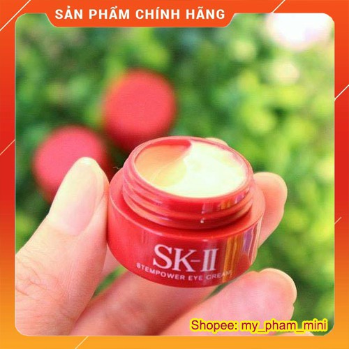 Kem dưỡng mắt SKII Stempower Eye Cream mini 2.5ml