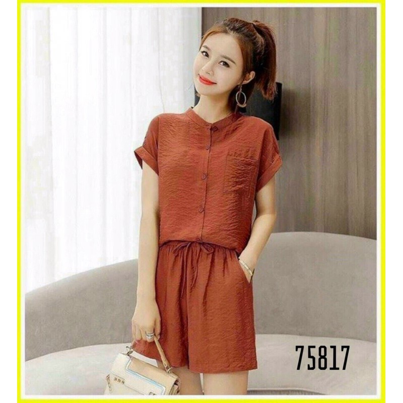 Set đũi nữ đen ngắn vải mát set đồ nữ siêu dễ thương năng động trẻ trung | BigBuy360 - bigbuy360.vn