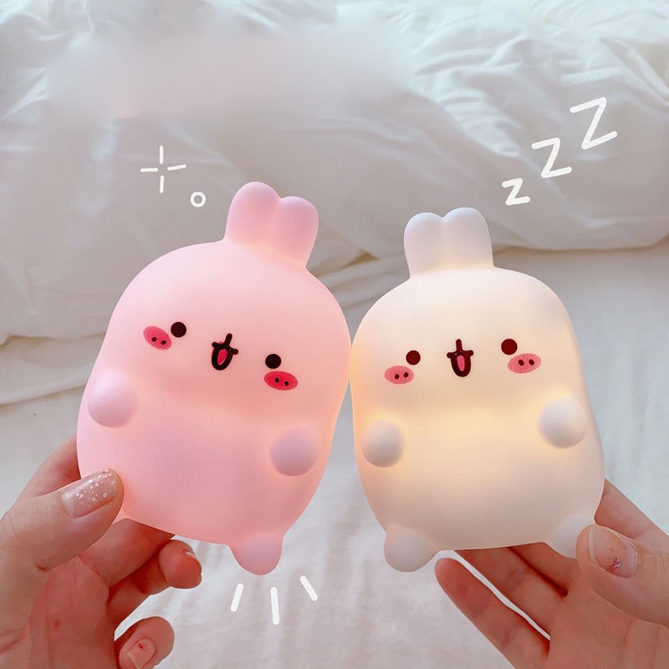 🐰 Đèn ngủ 🐰 đèn để bàn Thỏ trắng kute