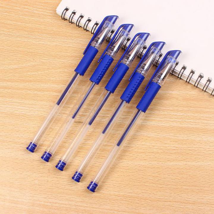 Combo 10 bút bi nước nước nhiều màu