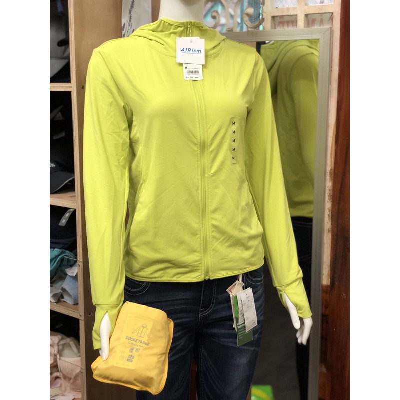 [ UNIQLO AUTH ] Áo khoác thun lạnh airism nữ chuẩn store Nhật