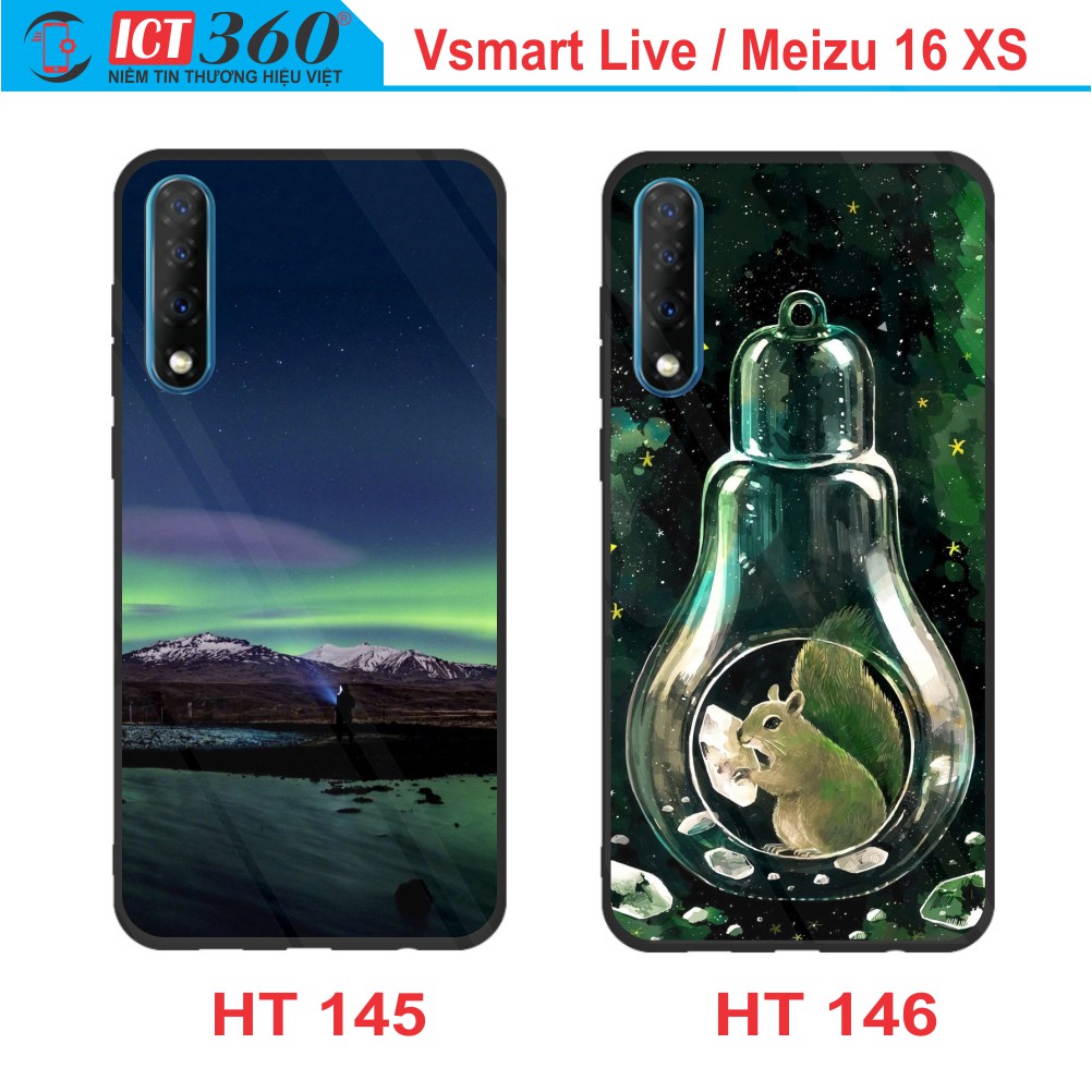 Ốp Lưng Kính VSMART LIVE/ MEIZU 16 XS - In Theo Yêu Cầu - Hình 3D