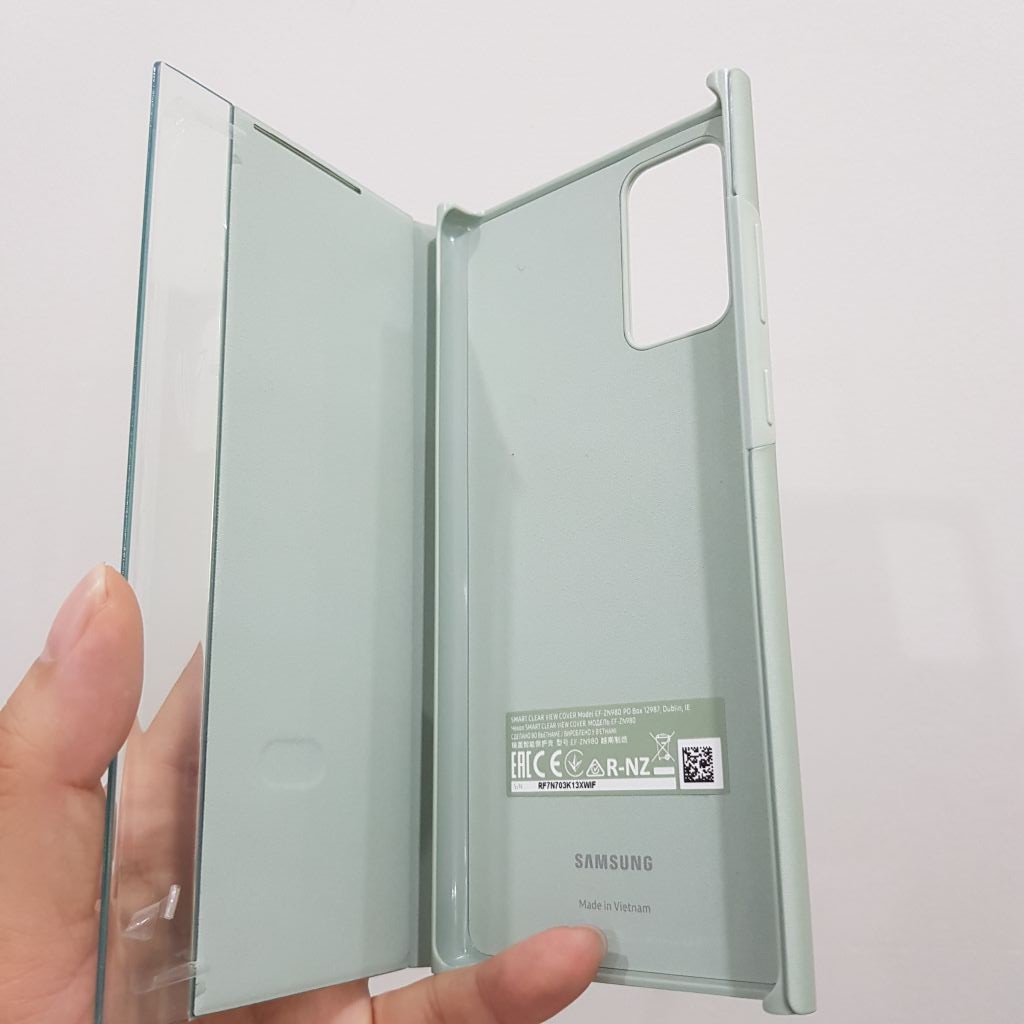 [Mã ELMS5 giảm 7% đơn 300K] [FREESHIP] Bao Da Clear View Samsung Note 20 ✅Vuốt Trả Lời ✅Kháng Khuẩn Chính Hãng | BigBuy360 - bigbuy360.vn