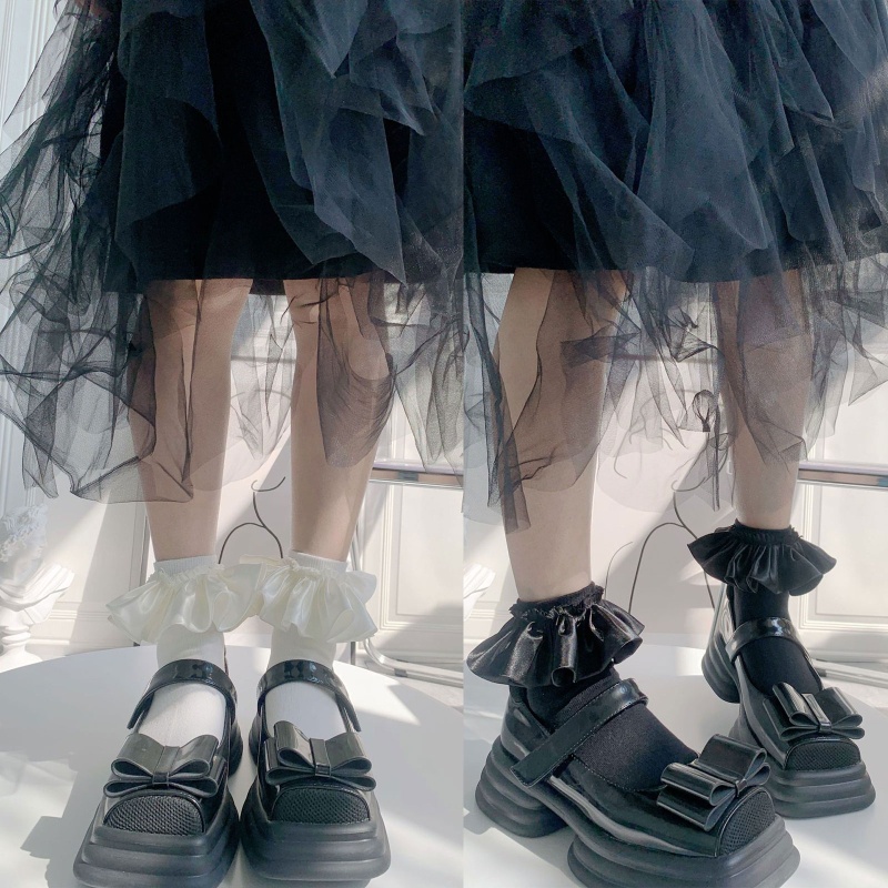 Vớ Phối Bèo Phong Cách Lolita Ngọt Ngào Cho Nữ
