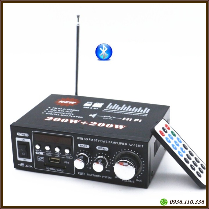 Ampli mini blutooth RE0211