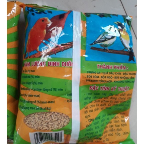 Cám trứng cho chim - thức ăn nuôi chim cảnh gói 500g