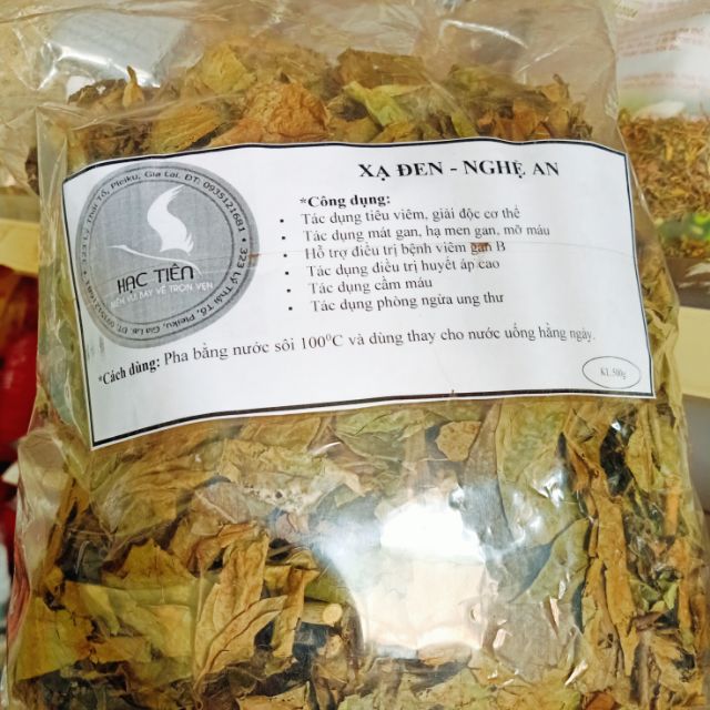XẠ ĐEN KHÔ (PHÈN ĐEN) NGHỆ AN (500G): Giải độc, mát gan, hạ men gan, giảm mỡ máu, huyết áp cao, viêm gan B...