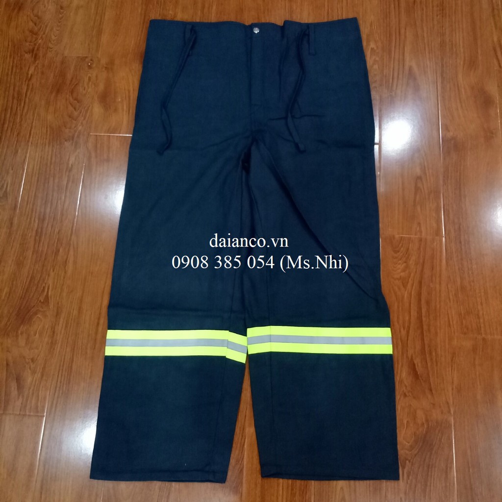 Bộ Quần Áo chống cháy màu xanh đen TT56 - Hình thật, Hàng sẵn