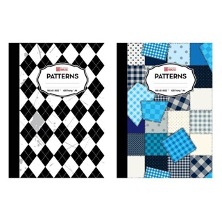 Sổ bìa bồi 420 trang Patterns A4