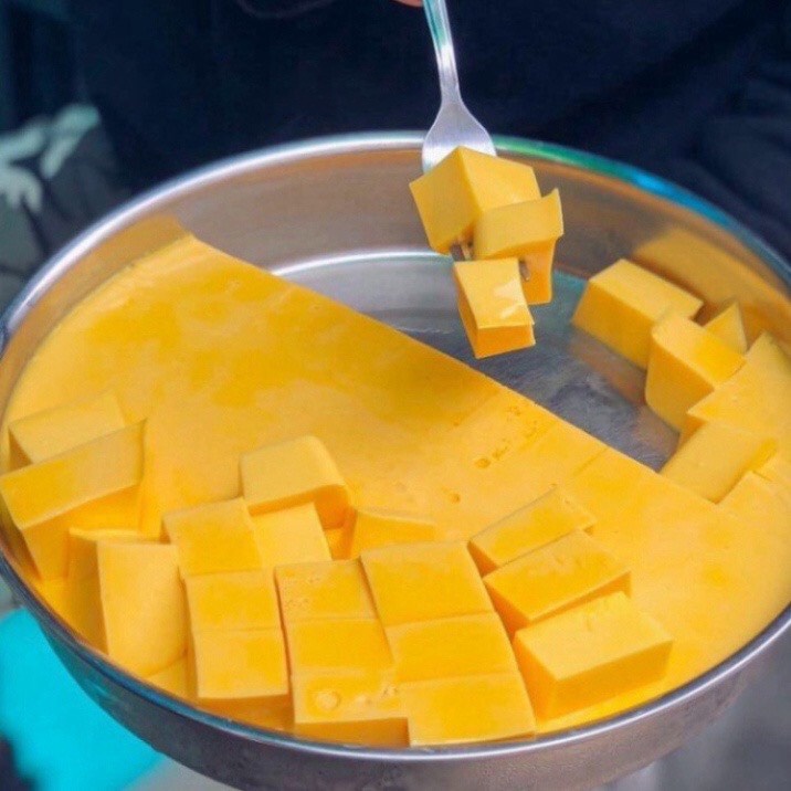 Bột pudding 4 vị: trứng, khoai môn, dưa lưới, socola thơm ngon, dễ làm( Gói 100g) - Topping trà sữa thơm ngon sừn sựt