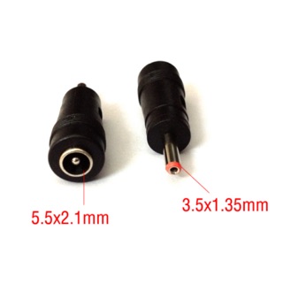 Jack đổi nguồn dc 5.5mm x 2.1mm sang 3.5mm x 1.35mm
