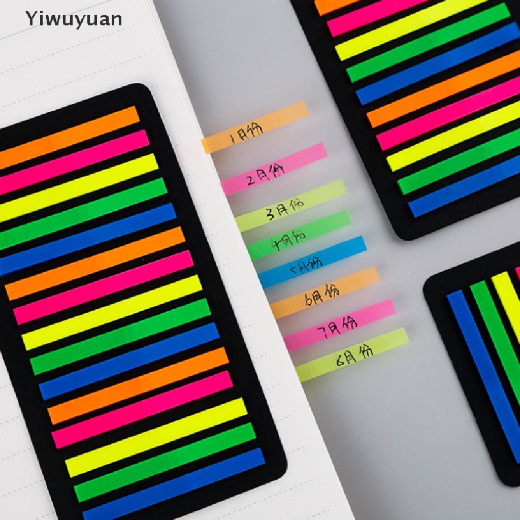 160 / 300 Giấy Ghi Chú Trong Suốt Hình Lá Cờ