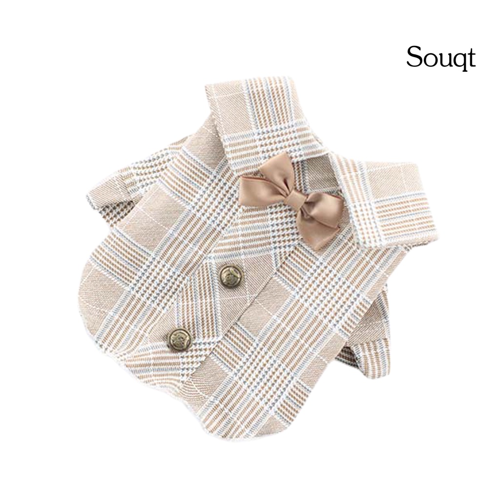 Đầm Kẻ Sọc Caro Dễ Thương Cho Thú Cưng