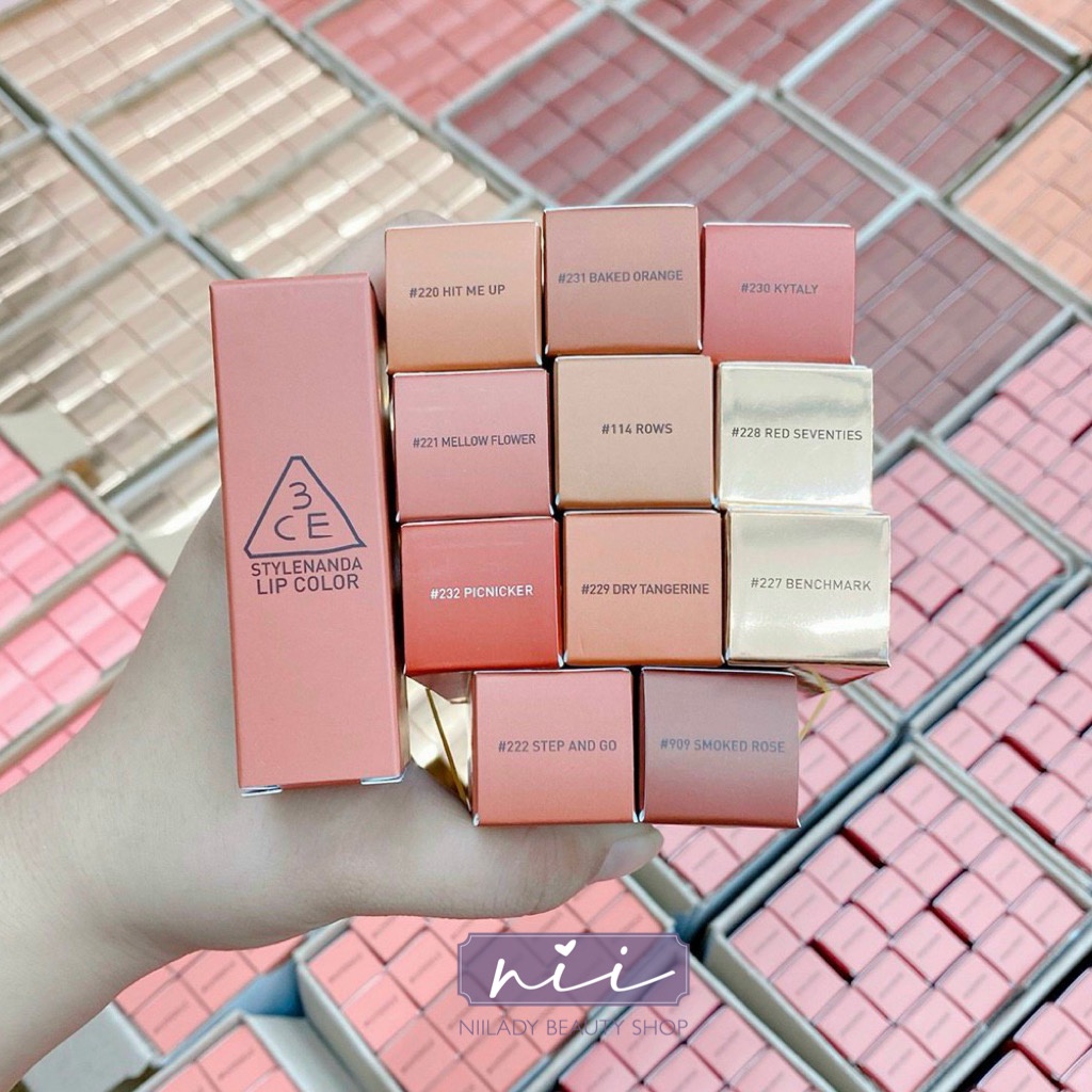 Son thỏi 3CE Lip Color