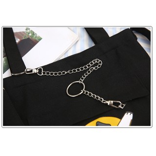 [sẵn] túi tote chéo cún