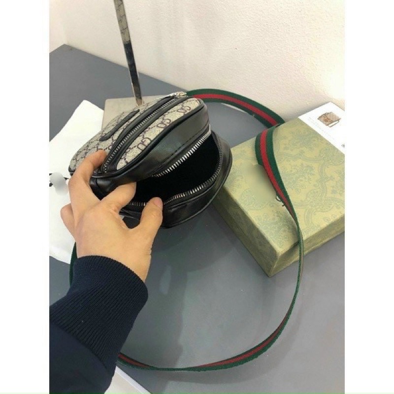 Túi Đeo Chéo Đựng Điện Thoại Nam Nữ Hoạ Tiết D.I.O.R, GD