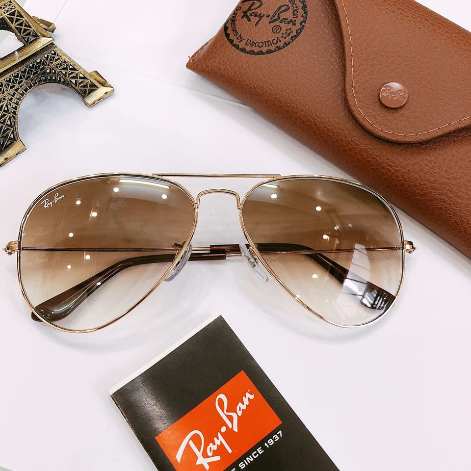Kính mát nam nữ Rayban AVIATOR Model RB3025 001/51 - Sẵn đủ size 58/62mm couple - unisex
