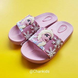 Dép bé gái quai ngang công chúa Disney hồng