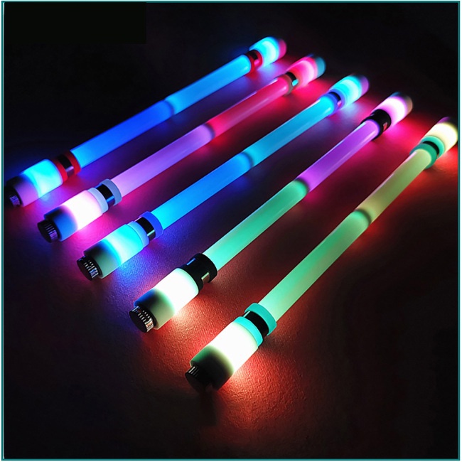 Bút Mực Gel / Bút Xoay Có Đèn LED Phát Triển Trí Tuệ Chống Trượt Thoải Mái Dành Cho Học Sinh