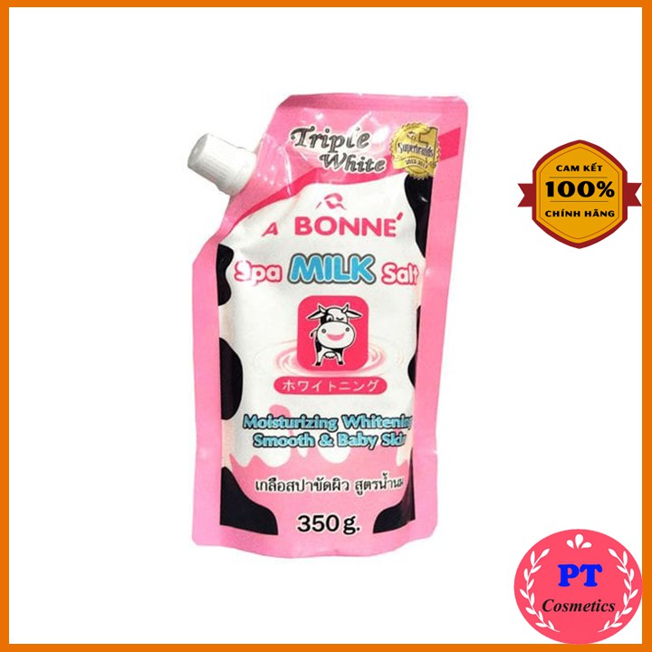 Muối Tắm Sữa Bò Tẩy Tế Bào Chết A Bonne Spa Milk Salt Thái Lan 350gr