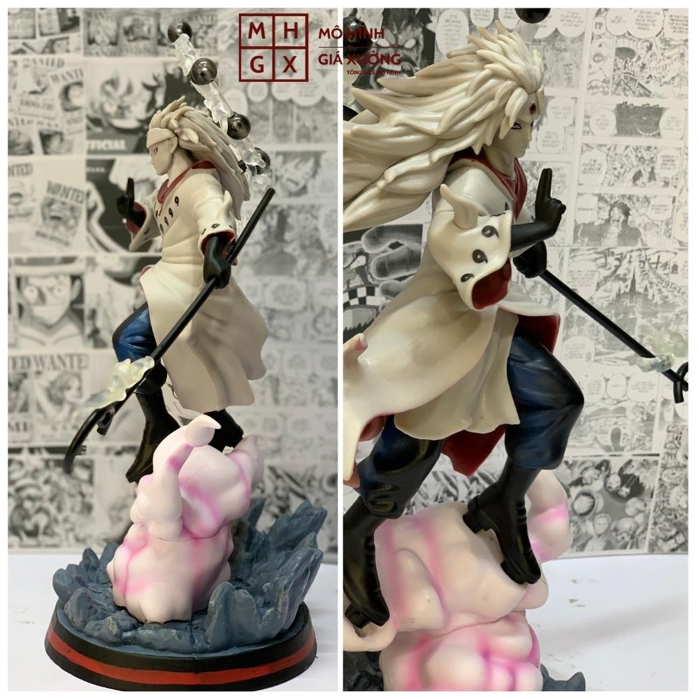 Mô hình Naruto Uchiha Madara dáng đứng chiến đấu cực ngầu . cao 36cm , nặng 1kg7 . Figure naruto , mô hình giá xưởng