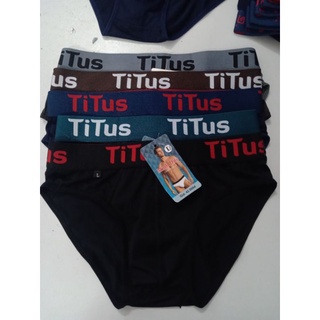 Combo 5 quần lót hiệu titus cho nam.y hình