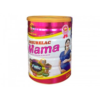 SỮA BỘT Y TẾ CHO PHỤ NỮ MANG THAI BÀ BẦU INSURELAC MAMA 900g